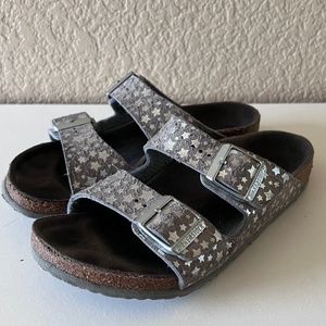 Birkenstock Arizona Gray Stars size 34